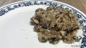 Garlic Mushroom Quinoa – best superfood for bodybuilders