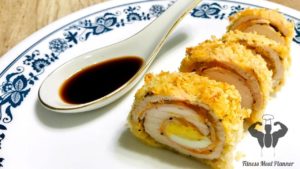 Chicken and Egg Roll – fancy dish for fitness freaks
