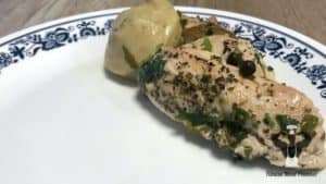 Lemon Chicken and Artichoke – refreshing taste for a high-protein meal.