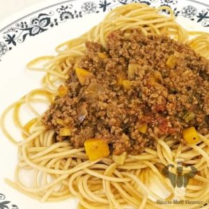 Spaghetti Bolognese  a chef’s recipe – for a  super tasty meal!